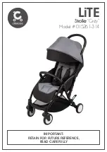 Childcare LiTE Grey 015261-314 Instruction Manual preview