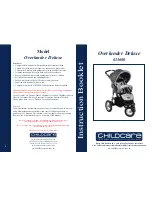 Childcare Overlander Deluxe Instruction Booklet предпросмотр