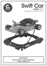 Childcare Swift Car Red 022012-012 Instruction Manual preview