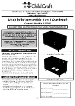 Preview for 12 page of CHILDCRAFT Cranbrook F33301 Instructions Manual