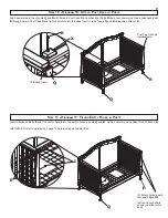 Предварительный просмотр 9 страницы CHILDCRAFT Crib'N'Double 31001 Assembly Instructions Manual