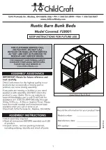 CHILDCRAFT Rustic Barn F28801 Manual preview