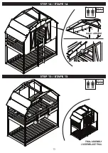 Предварительный просмотр 13 страницы CHILDCRAFT Rustic Barn F28801 Manual