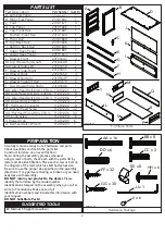 Предварительный просмотр 3 страницы CHILDCRAFT Stella F02209 Assembly Instructions Manual