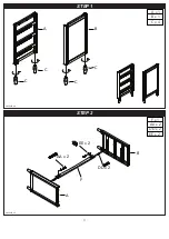 Предварительный просмотр 4 страницы CHILDCRAFT Stella F02209 Assembly Instructions Manual