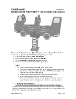 Childforms DOUBLE SEAT FUN RIDER Assembly Instructions Manual preview