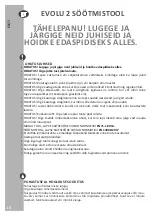 Preview for 16 page of Childhome Belgium Child Wood Evolu 2 Manual