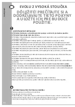 Preview for 20 page of Childhome Belgium Child Wood Evolu 2 Manual