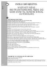 Preview for 24 page of Childhome Belgium CHILD WOOD EVOLU ONE.80 Manual