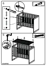 Preview for 8 page of Childhome Belgium CHILD WOOD PARIS B120PDO Manual