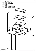 Preview for 3 page of CHILDHOME Childwood K2DPDO Assembly Instructions Manual