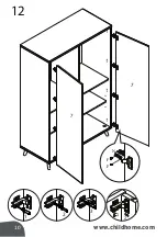 Preview for 10 page of CHILDHOME K2DRRW Assembly Instructions Manual