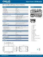 Preview for 2 page of Chilin INF65ABHa Features