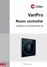 Chiller VariPro Installation And Operation Manual preview