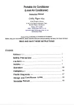 Chilly Pepper Hire CP120eATA Lnstruction Manual preview