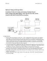 Предварительный просмотр 5 страницы Chiltrix AC series Heating & Cooling series CX30 Installation And Operation Manual