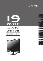 Chimei I9 WIDE CMV 955A-C Quick Manual preview
