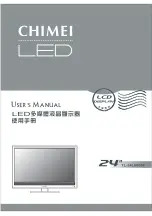 Предварительный просмотр 1 страницы Chimei TL-24L6000T User Manual