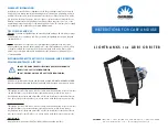 Chimera ARRI ORBITER LIGHTBANK Instructions For Care And Use предпросмотр