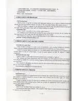 Preview for 6 page of China Feiyue 737A Operation Instruction Manual