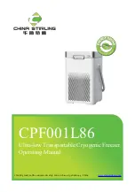 CHINA STIRLING CPF001L86 Operating Manual preview