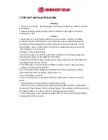 Preview for 4 page of ChinaLight Solar CLS-230P Installation Manual