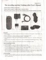 Предварительный просмотр 1 страницы Chinavision PK-6 User Manual