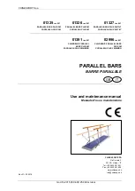 Preview for 1 page of CHINESPORT Spa 01325 Use And Maintenance Manual