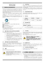 Предварительный просмотр 5 страницы chinesport 02049 User And Maintenance Manual