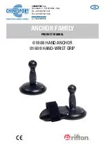 Предварительный просмотр 1 страницы chinesport Anchor Series Product Manual