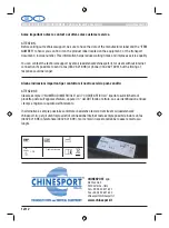 Preview for 12 page of chinesport FANNYM User And Service Manual