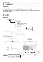 Preview for 7 page of Chino IR-BZ Series Instructions Manual