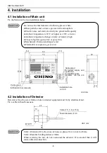 Preview for 10 page of Chino IR-BZ Series Instructions Manual