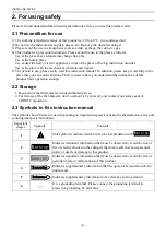 Preview for 7 page of Chino IR-CZ Series Instructions Manual