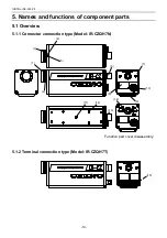 Preview for 13 page of Chino IR-CZ Series Instructions Manual