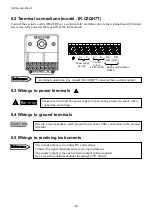 Preview for 21 page of Chino IR-CZ Series Instructions Manual