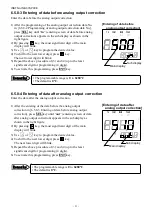 Preview for 37 page of Chino IR-FA Series Instructions Manual