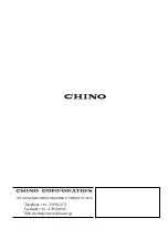 Preview for 56 page of Chino IR-FA Series Instructions Manual