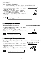 Preview for 25 page of Chino IR-HA Series Instructions Manual