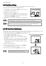 Preview for 29 page of Chino IR-HA Series Instructions Manual