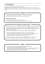 Preview for 3 page of Chino KH4000 Maintenance Instructions Manual