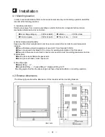 Preview for 11 page of Chino KR3000 Series Instruction Manual