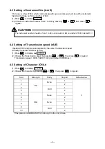 Предварительный просмотр 7 страницы Chino LT830 Series Instructions Manual