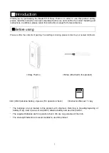 Предварительный просмотр 2 страницы Chino TP-S Easy Thermo Instruction Manual