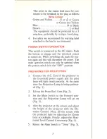 Preview for 5 page of CHINON Sound 7500 Instruction Manual