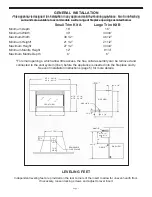 Preview for 3 page of Chinook Fireplaces BWI-30A Homeowner And Installation Manual