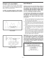 Preview for 10 page of Chinook Fireplaces BWI-30A Homeowner And Installation Manual