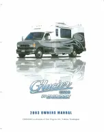 Chinook 2003 Glacier 2500 Owner'S Manual preview