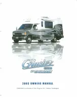 Preview for 1 page of Chinook 2003 Glacier 2500 Owner'S Manual