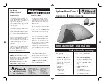 Chinook Cyclone Base Camp 6 Assembly Instructions preview